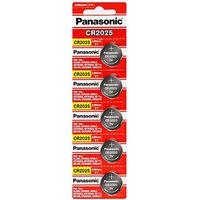 Panasonic CR2025 3 Volt Lithium Coin Battery (Pack of 100)