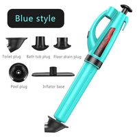 Yinrunx Toilet Plunger, Sink Plunger, Drain Cleaner, Powerful Electric Air Drain Blaster High Pressure Cleaner Pump Toilet Dredge Clog Remover for Kitchen, Bathroom, Shower, Clogged Pipe