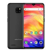 Carrier Cell Phones Note 7, 1GB+16GB, Triple Back Cameras, Face ID Identification, 6.1 inch Android 8.1 GO MTK6580A Quad-core 32-bit up to 1.3GHz, Network: 3G, Dual SIM(Black) (Color : Black)