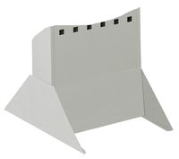 Safco Products 4323GR Steel Base for Steel Magazine Rack (Sold Separately), Gray
