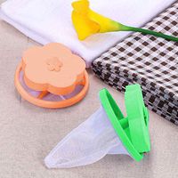Putars Washing Machine Filter Reusable Top Loader Washing Machine Handy Lint Trap Debris Filter Mesh Pouch Dog Cat Pet Fur Remover Hair Catcher Washer Hair Catcher, 2 Pieces(1 Green 1 Orange)