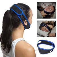 Rishx Stop Snoring Protective Gear Masks, Anti Snoring Jaw Strap Stops Heavy Breathing, Comfortable Adjustable Soft Relief Device Support,Sleep Better