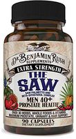 Dr Benjamin Rush Prostate Health Supplements for Men 40 Plus with the SAW, Saw Palmetto, Beta Sitosterol, Complete 30+ Herbs, Vitamins and Whole Foods Support Frequent Urination, DHT Blocker Hair Loss