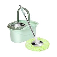 Rotate The Mop, Thicken The Mop, Rotate The Mop Bucket, Save Space With The Mop And Bucket Kit For Floor Cleaning