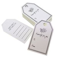 Fancy Pants Designs Especially For You Paper Gift / Price Tags with Color Cotton Twine for Gift Wrapping Packaging, Set of 48