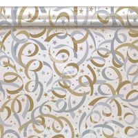 Gold / Silver Streamer Cello Tissue Paper (12 sheets)