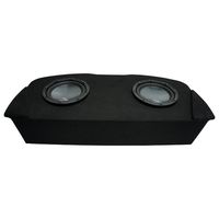 Compatible with 2003-2008 Nissan 350Z Coupe Hatch Fit Harmony R124 Dual 12" Sub Box Enclosure