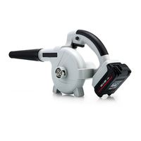 LUBAN 24V Lithium Collector Dryer Computer Dust Blower Air Blower Vacuum Cleaner Blowing/Dust Collecting 2 in 1