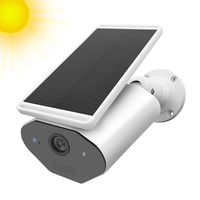 StartVision Outdoor Solar Powered Security Camera, WiFi IP Camera with Motion Detection Alarm, Night Vision and Cloud Storage, Quadrant Display/Multi-Users Access/Built in Battery, IP65 Waterproof