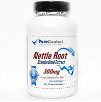 Nettle Root Standardized Extract 300mg // 200 Capsules // Pure // by PureControl Supplements