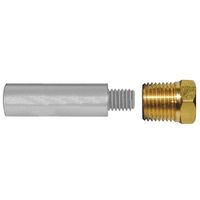 Tecnoseal E4 Pencil Zinc w/Brass Cap (52060)