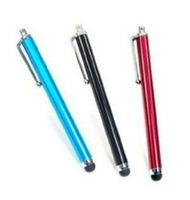 Qingsun 3 pcs Aqua Blue/Black/Red Capacitive Stylus/styli Touch Screen Cellphone Tablet Pen for iPhone 4 4s 3 3Gs iPod Touch iPad 2 Motorola Xoom, Samsung Galaxy, BlackBerry Playbook