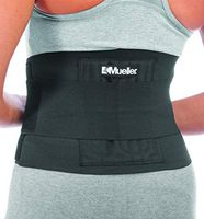 Mueller Adjustable Back Brace, Black, S/M