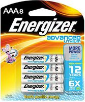 Energizer Advanced Lithium Batteries, AAA Size, 8 Count