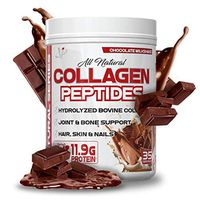 VMI Sports Collagen Peptides, All Natural Hydrolyzed Bovine Collagen Protein, 35 Servings, Chocolate Milkshake, 21 Ounce