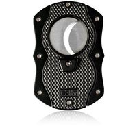 Colibri Monza Cigar Cutter Matte Black And Anodized Black 62 Ring Gauge