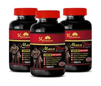 Sexual Supplements Pills - MACA Plus Complex - Male Enhancement - tribulus libido Booster - 3 Bottles 180 Tablets