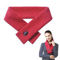 Heating Scarf Solutions– Soft Pain and Body Relief Therapeutic Natural Reusable (Wine red)