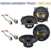 Compatible with Nissan Hardbody Truck 1986-1993 OEM Speaker Upgrade Harmony Speakers Package New