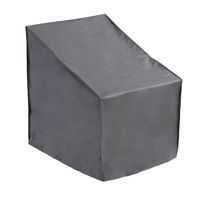 Patio Watcher Standard Patio Chair Cover, Durable and Waterproof Outdoor Furniture Chair Cover,Grey