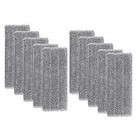 Boddenly Microfiber Spray Mop Pads Replacement Heads for Flat Mop Refill Wet Dry Microfiber Mop Cleaning Pad Mop Refills Replacement Heads for Most Spray & Reveal Mops (D)