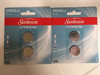 4 Pack Sunbeam 3V Lithium Batteries