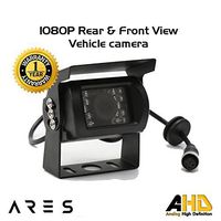 Ares Vision Vehicle 1080P/720P/700 TVL Aviation 4 PIN HD Rear/Front/Side/Waterproof Cameras (1080P, Black R/F)