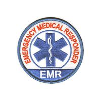 EMR - Emergency Medical Responder 100% Embroidered Patch FR First - F 154