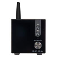S.M.S.L SA300 Uses Infineon's New Technology Class D Power Amplifier chip，Bluetooth 5.0 with Remote Control (Black)