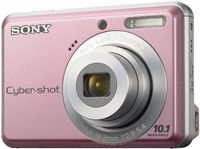 Sony Cyber-shot® DSC-S930 10-MP Digital Camera with 3x Optical Zoom, 2.4" LCD, Image Stabilization, Face Detection (Pink).