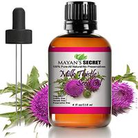 Mayan’s Secret Milk Thistle Seed Oil 100% Pure Cold Pressed Rich in Vitamin E and Antioxidant for Anti-Aging Skin