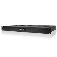 AC Infinity CLOUDPLATE T2, Rack Mount Fan 1U, Top Exhaust Airflow, for cooling AV, Home Theater, Network 19" Racks