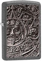 Zippo Mayan Aztec Calendar Stone Grey Lighter