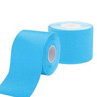 Pain Relief Kinesiology Tape (2-Pack) Waterproof Sports & Athletic Taping for Knee, Shin Splints, Shoulder and Muscle - 2" X 16.4''Elastic Physio Therapeutic Tape Uncut - Orthopedic Therapy Method