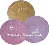 3D Metallic Specks Inside The Water Beads Amazing for Stress Ball Calm Down Toy, Building Kids Fine Motor Skills and Sensory Play 3600 Beads (Purple)