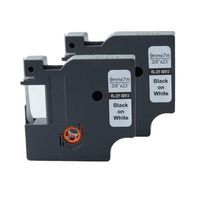 Aomya D1 Standard Label Tape Cassette Compatible for Dymo D1 40913 3/8 Inch x 23 Feet Black on White 2 Pack for Label Manager LM 160 210D 260P 360D 420D 500TS