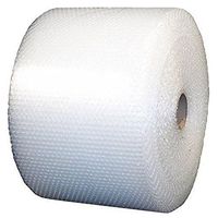 USPACKSHOP 175' 3/16" Small Bubble Cushioning Wrap Perforated Every 12", 12" Wide