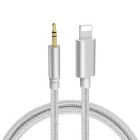 Aux Cord Compatible with iPhone X / 8/8 Plus/ 7/7 Plus/XS Max/XR,3.5mm Male Stereo Audio Cable Car Aux Cable Supports iOS 11 or Later for Car/Home Stereo or Headphones