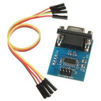 Water & Wood MAX3232 RS232 Serial Port To TTL Converter Module DB9 Connector