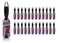 Ideal Home Innovations USA Made Pet Hair Travel Mini Lint Roller Refill Sticky Remover 15 Sheet 24 Roll Value Pack for Clothes Furniture by IHI (Travel Roller 24-Pack)