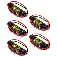 XML Battery (5 Pack) 1.2v 900mAh Unitech AA900mAh AA BST DAA900BT D-AA900BT Ni-CD Rechargeable Battery Pack Replacement for Exit Sign Emergency Light