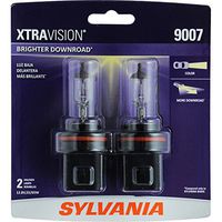 SYLVANIA - 9007 XtraVision - High Performance Halogen Headlight Bulb, High Beam, Low Beam and Fog Replacement Bulb (Contains 2 Bulbs)