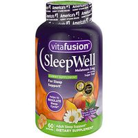 Vitafusion Sleep Well Gummy Vitamins, 60 Count (Pack of 3)