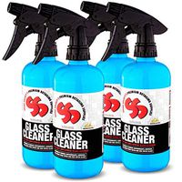 Shine Society Glass and Window Cleaner, 100% All-Natural Anti Streak Formula, Made for Tinted and Non-Tinted Car Windows (Pack of 4)