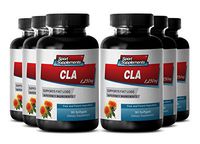 CLA Diet Supplement, Weightloss, Body Fat Loss Lean Muscle (6 Bottles, 540 Softgels)