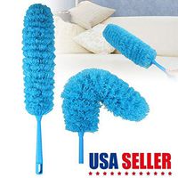 TSSPLUS Microfiber Duster Cleaning Brush Dust Cleaner Bendable Handle Soft Ceiling Fan