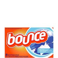 Bounce 80 Ct 6.4x9" Sheets Fabric Softener Scent Level 1