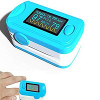 Pevor Fingertip SpO2 Counter Body Health Monitor, Activity Tracker, Fitness and Activity Monitor, Real-time Tracking and Monitoring, Color OLED Screen, Audio Alarm & Pulse Sound (5-7 Day Arrived)