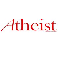 EvolveFISH Atheist Bumper Sticker 11" x 3"