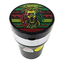 Novelty Inc. Portable Cigarette Cupholder Ashtray with Rechargeable Flameless Lighter and LED Light - Lion